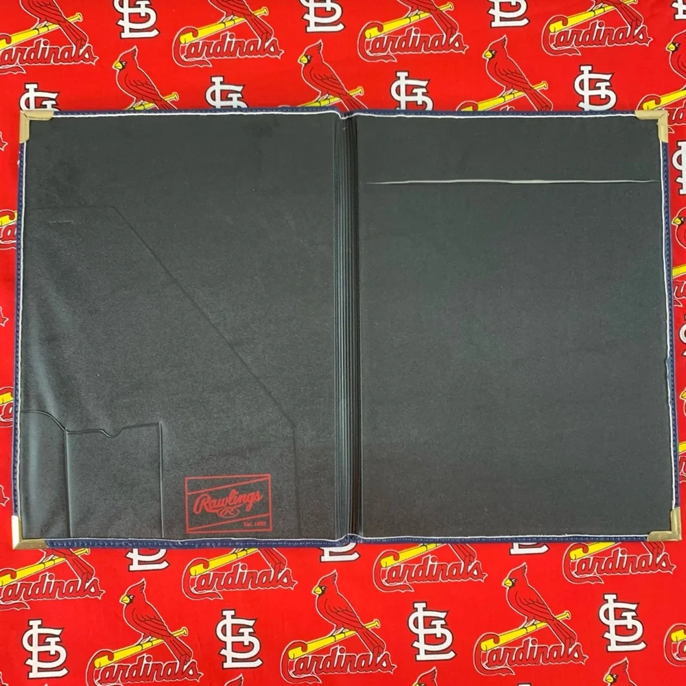 Rawlings Busch Stadium St. Louis Cardinals Notebook portfolio.